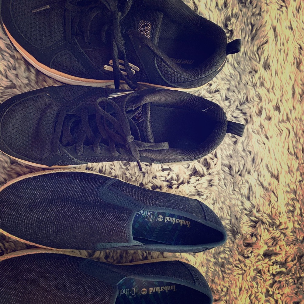 Lot of 2: Skechers & Timberland